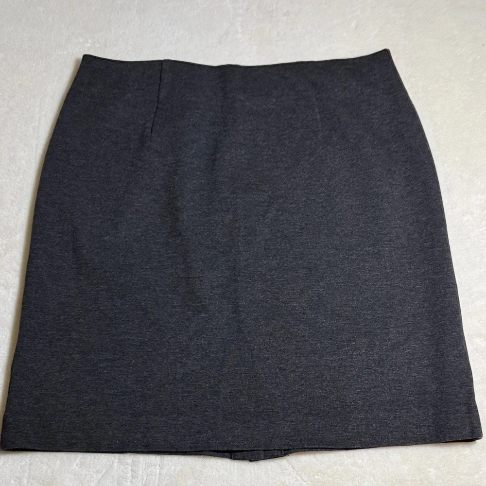 J. Jill Dark Gray Women's Mini Skirt